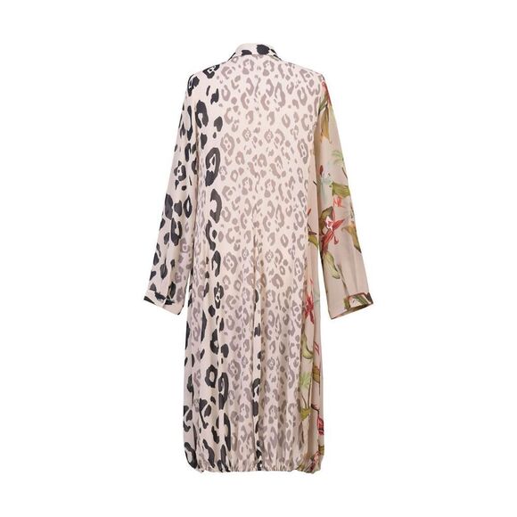 Alembika Women's Cheetah Floral Print Cat Wonderful Dress Multicolor Size 6 - Picture 4 of 13